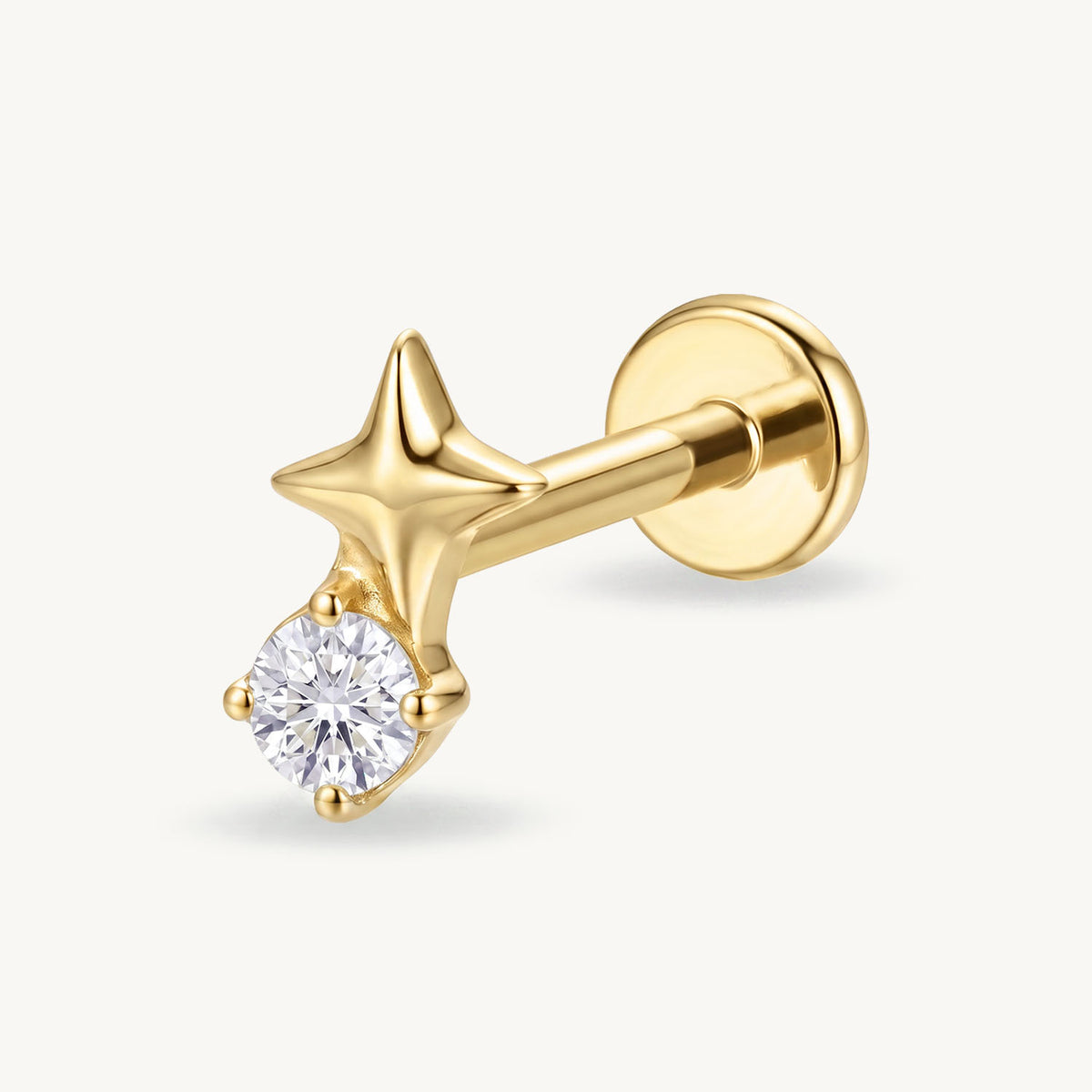 Star duo sparkle gold