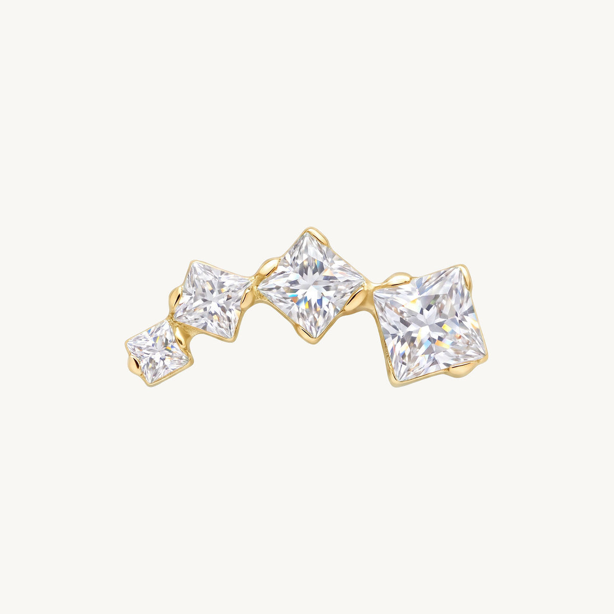 Crystal wave gold