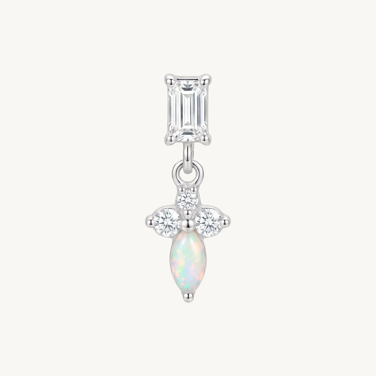 Blush dangle vooraanzicht
