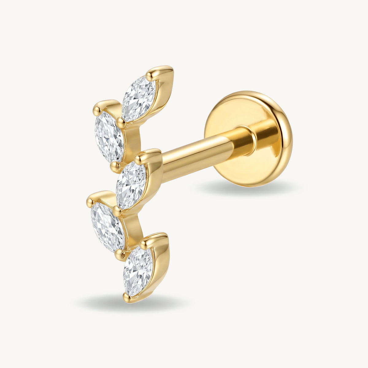 Crystal vine gold zijaanzicht
