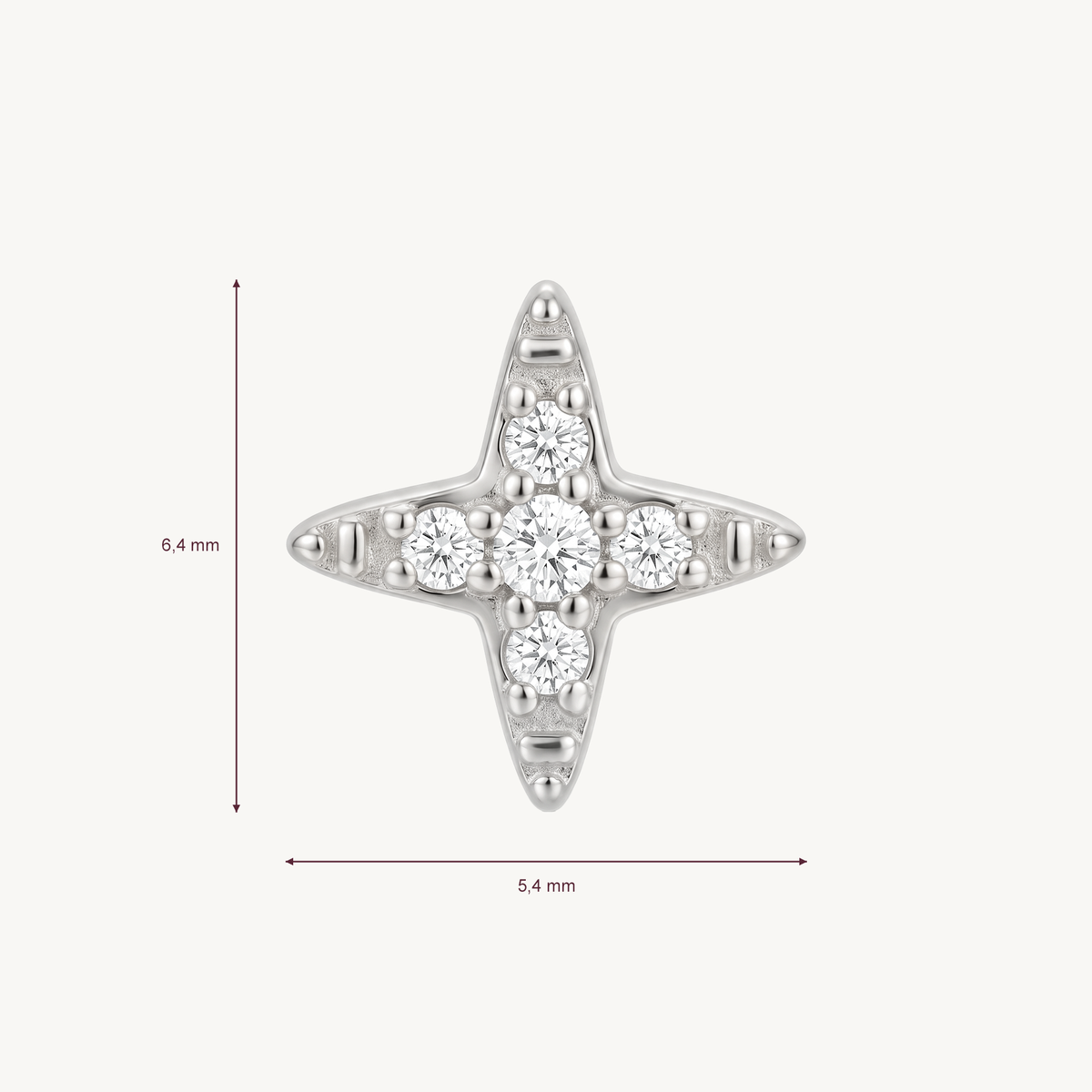 Star sparkle afmetingen in millimeters