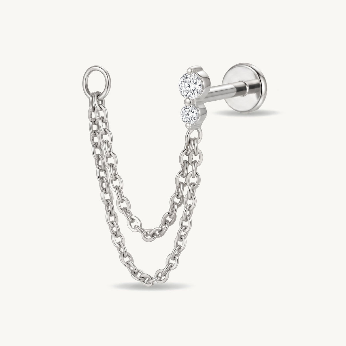 Crystal chain zijaanzicht