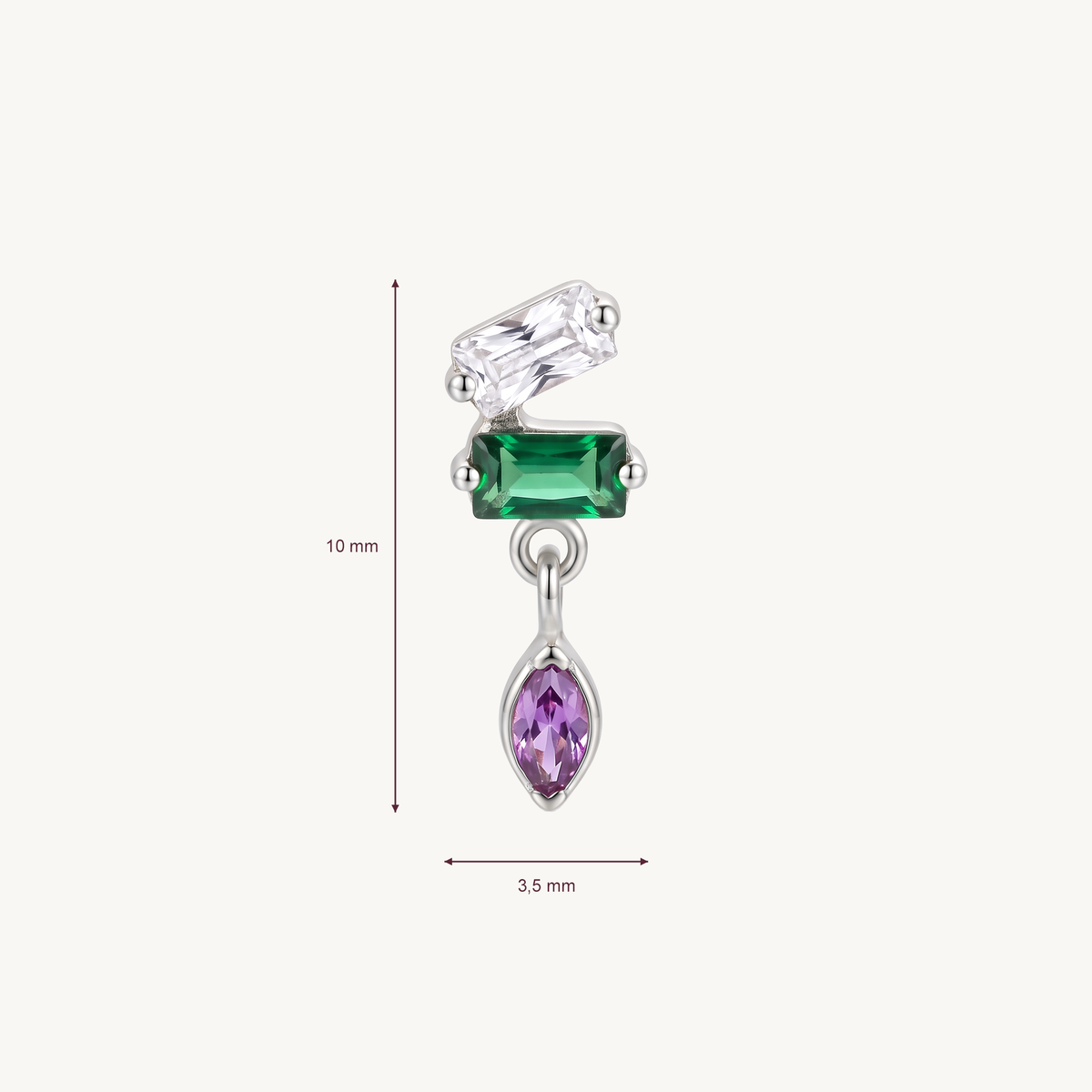 Gem duet afmetingen in millimeters