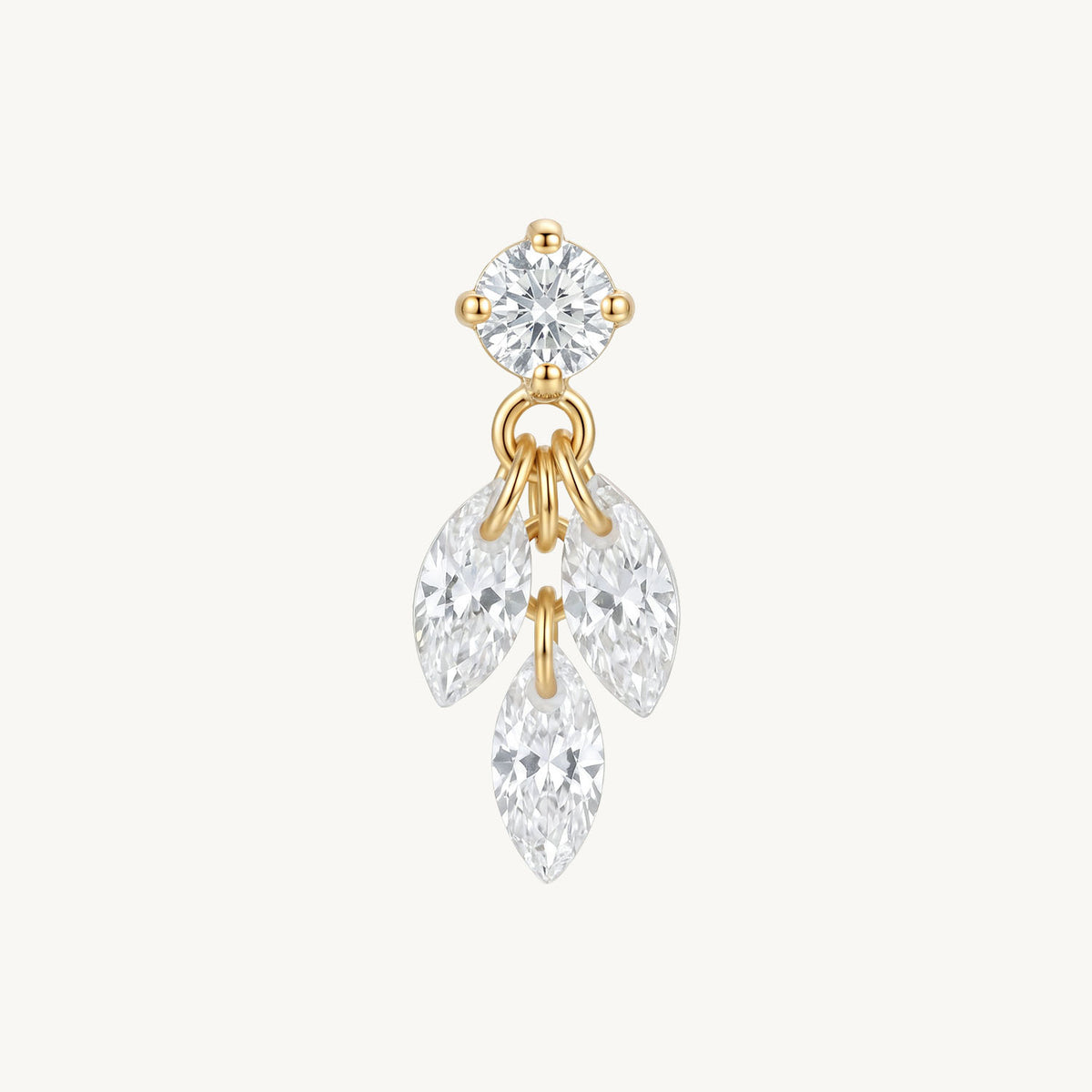 Petal sway gold vooraanzicht