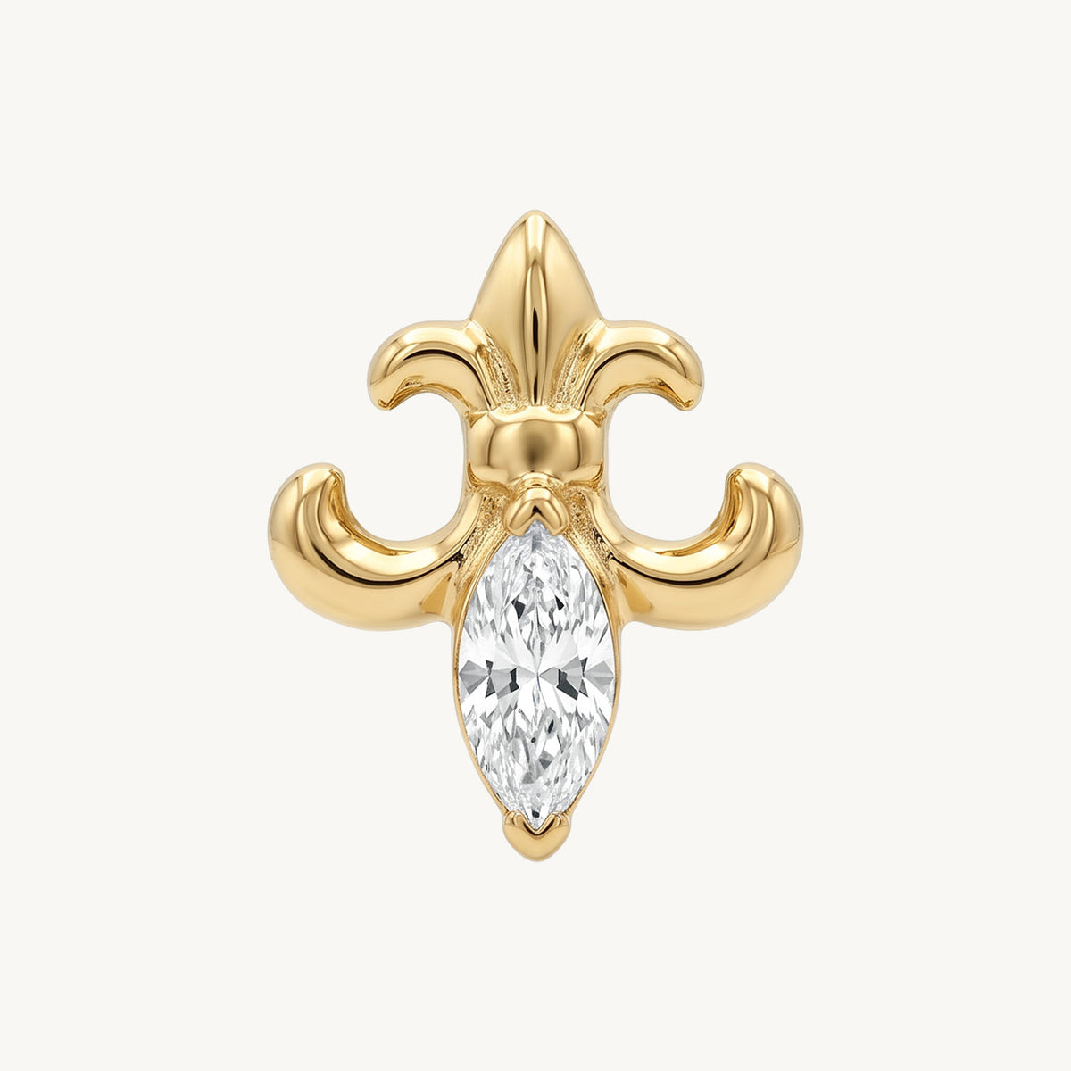 Stellar knot gold vooraanzicht