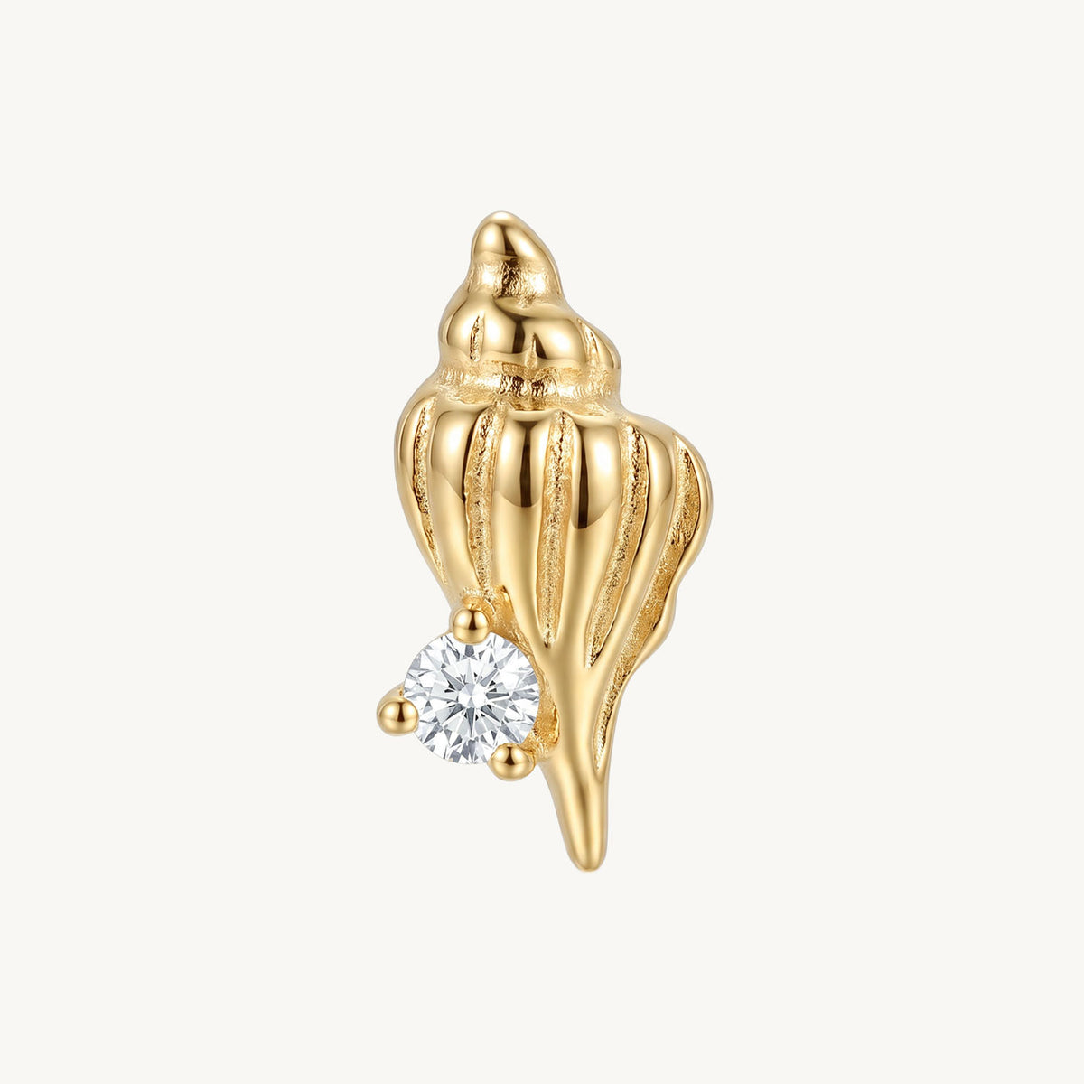 Shell glow gold vooraanzicht