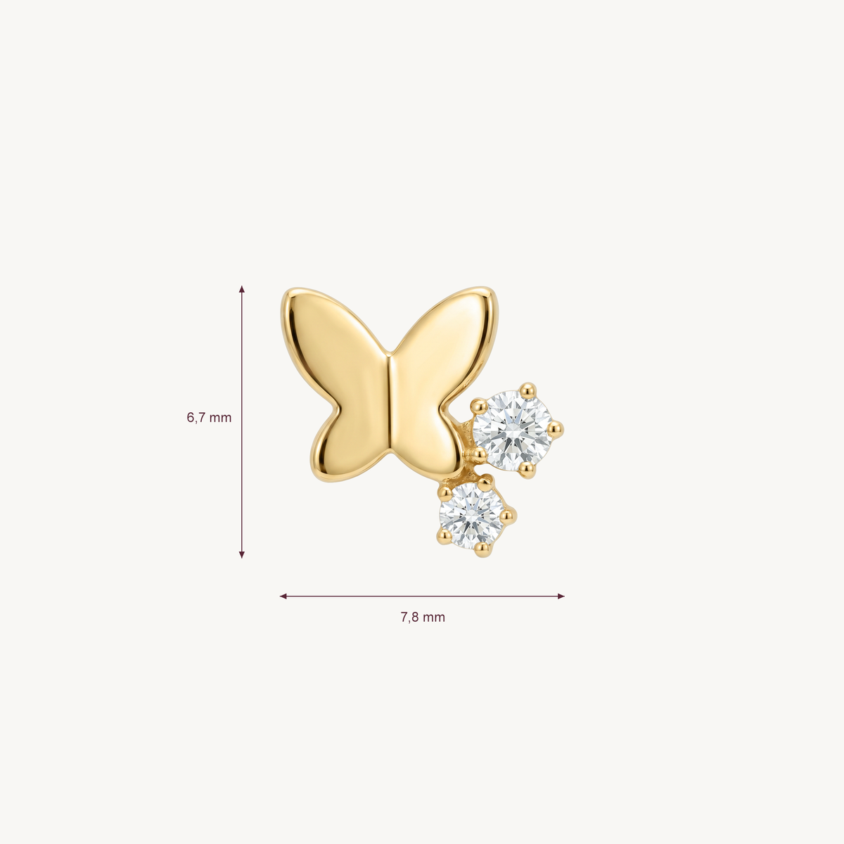 Butterfly spark gold – AFMETING