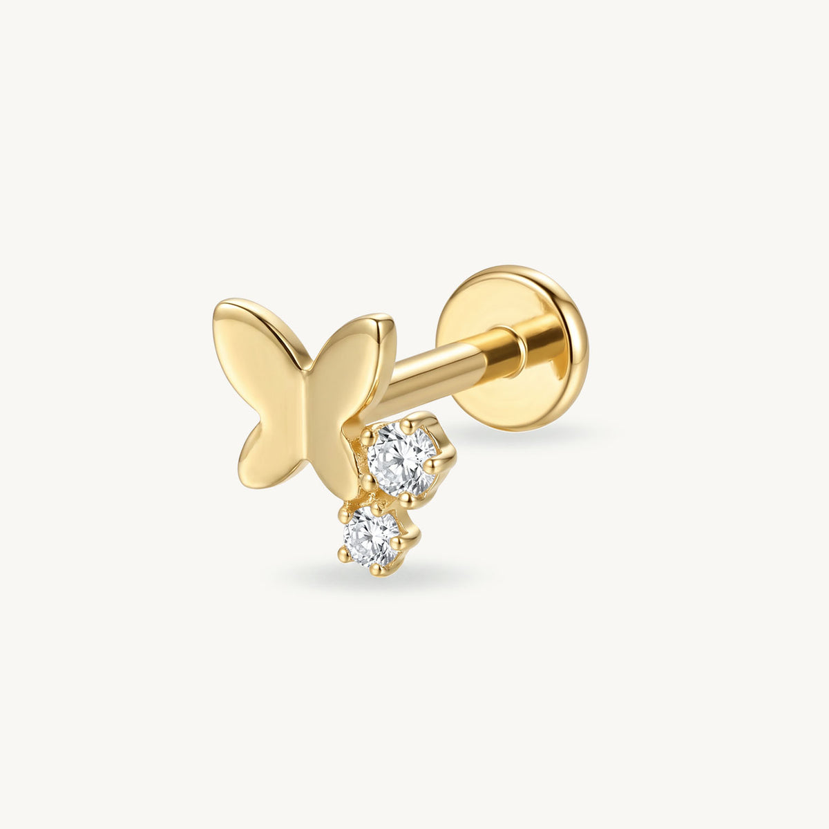 Butterfly spark gold – SIDE