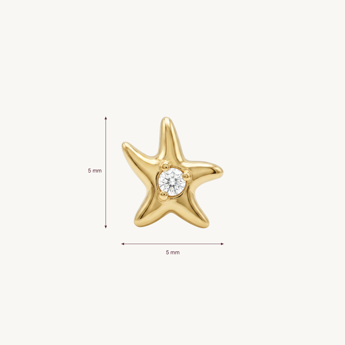 Starfish spark gold – AFMETING
