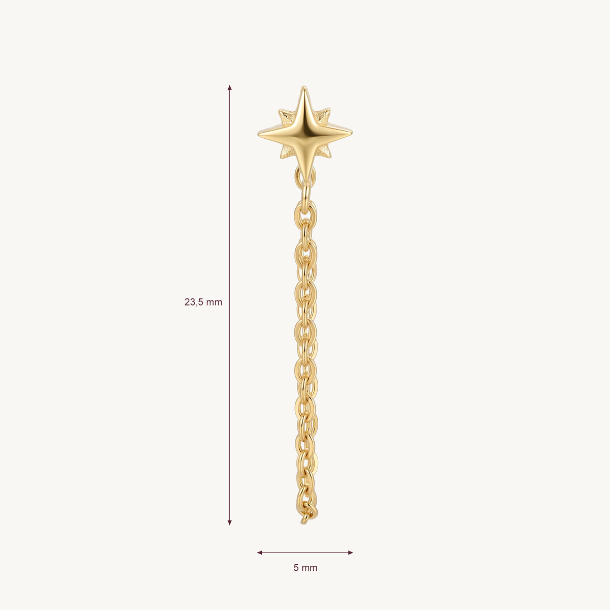 Polaris chain gold – AFMETING