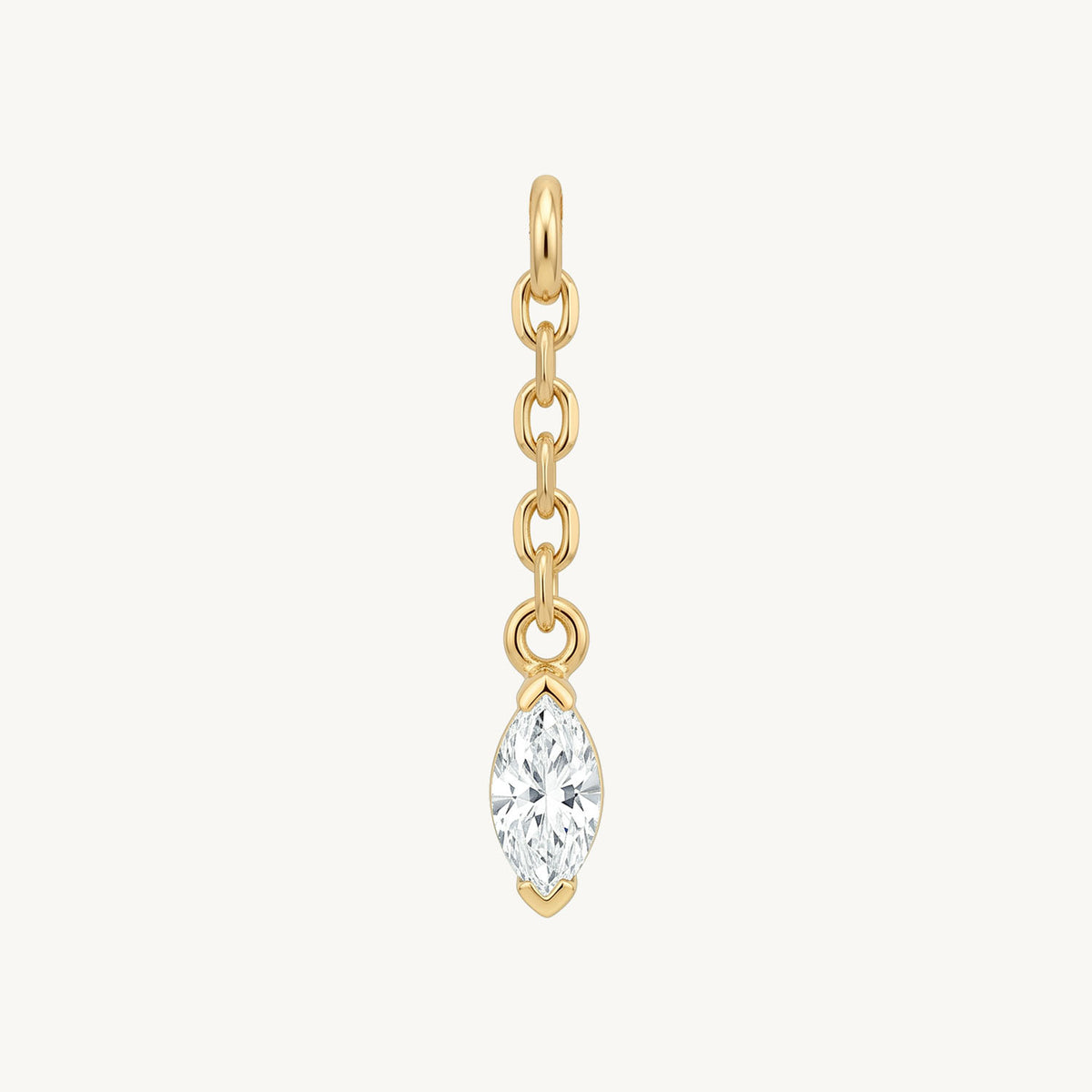 Marquise chain gold – FRONT