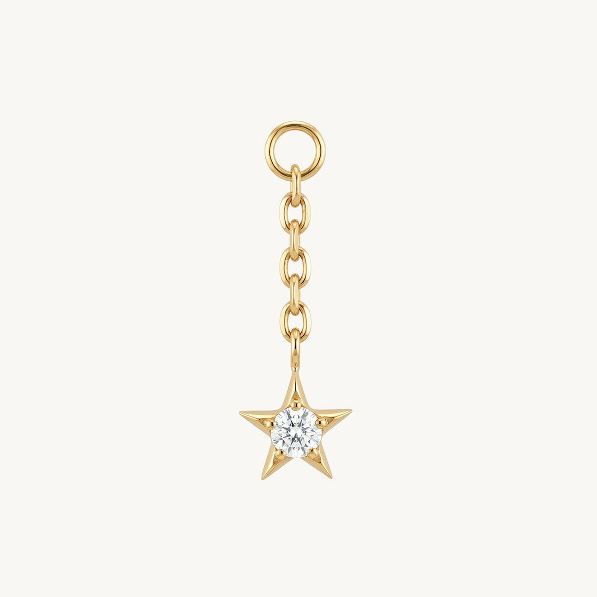 Star charm gold – FRONT