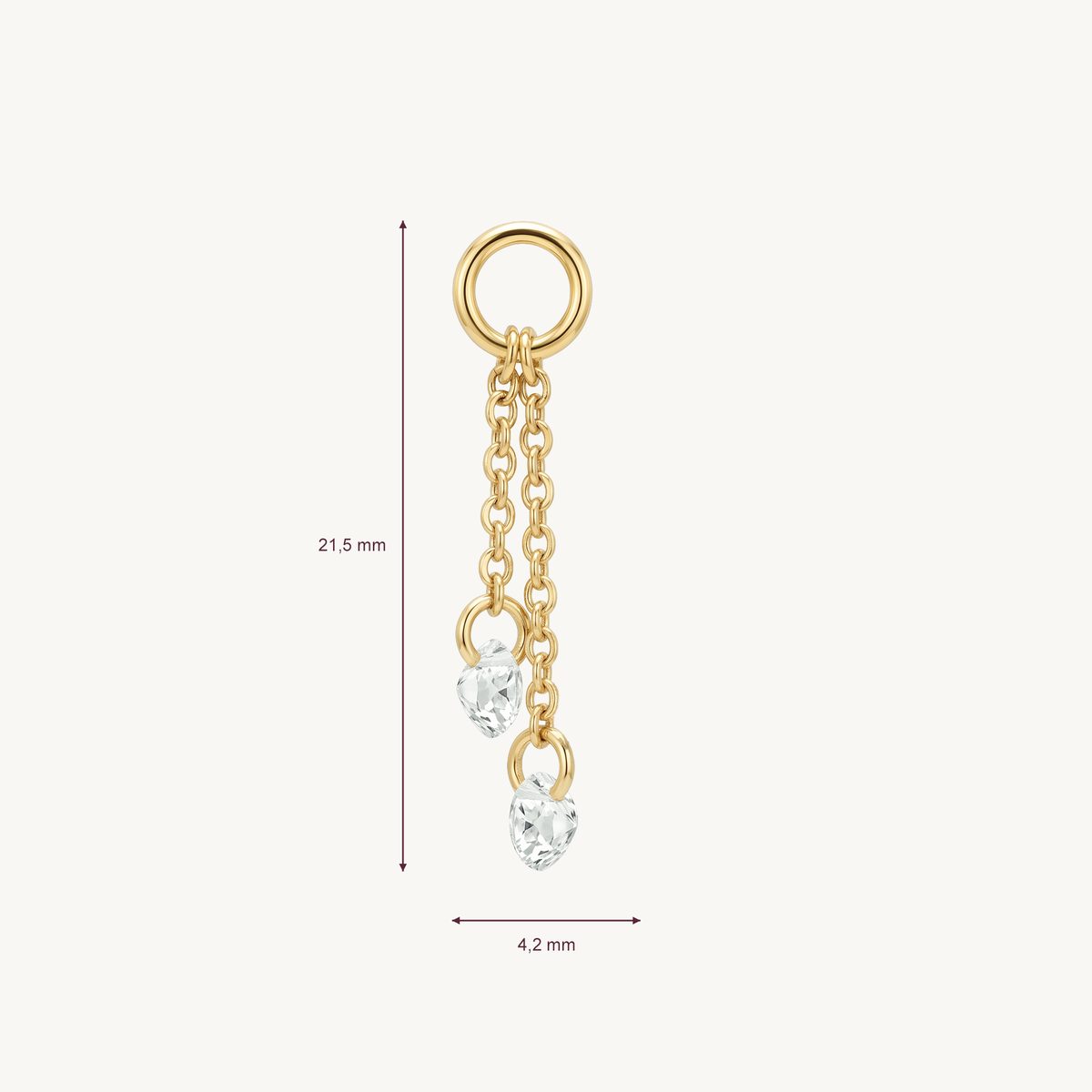 Crystal duet gold – AFMETING