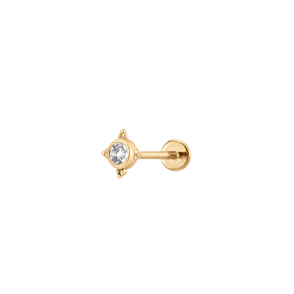 Twilight Star - 14K Goud & Labgrown Diamant
