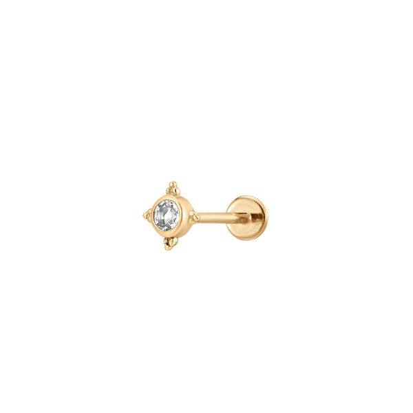 Twilight Star - 14K Goud & Labgrown Diamant