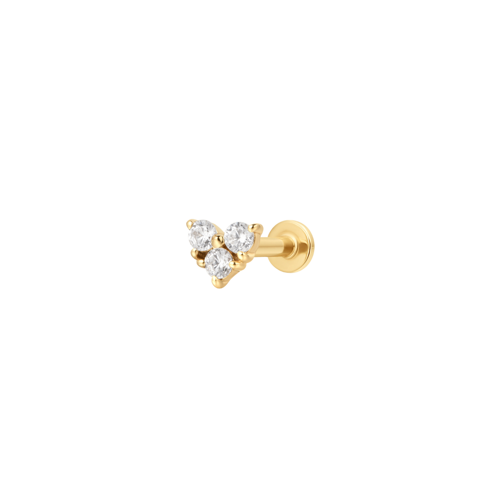 Sweetheart Sparkle - 14K Goud & Labgrown Diamant