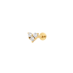 Sweetheart Sparkle - 14K Goud & Labgrown Diamant