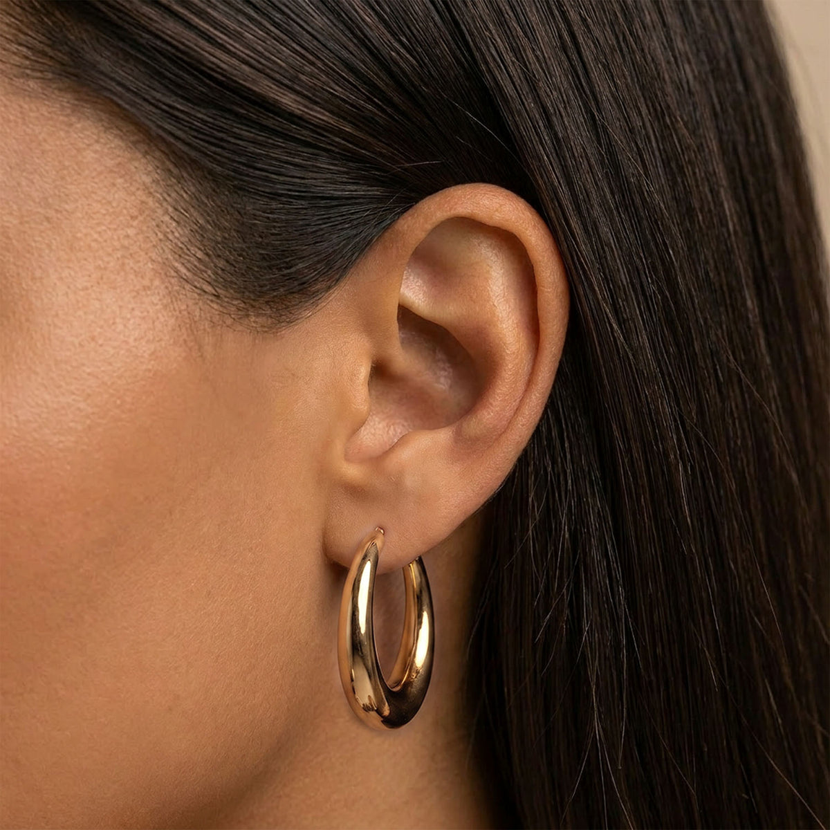 Bulb earrings gold