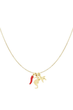 Ketting sealover- Goudkleurig