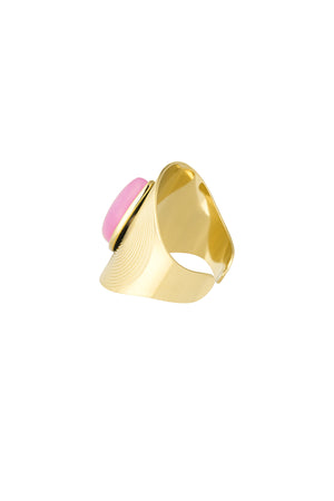 Bohemian nomadic ring - Gold color