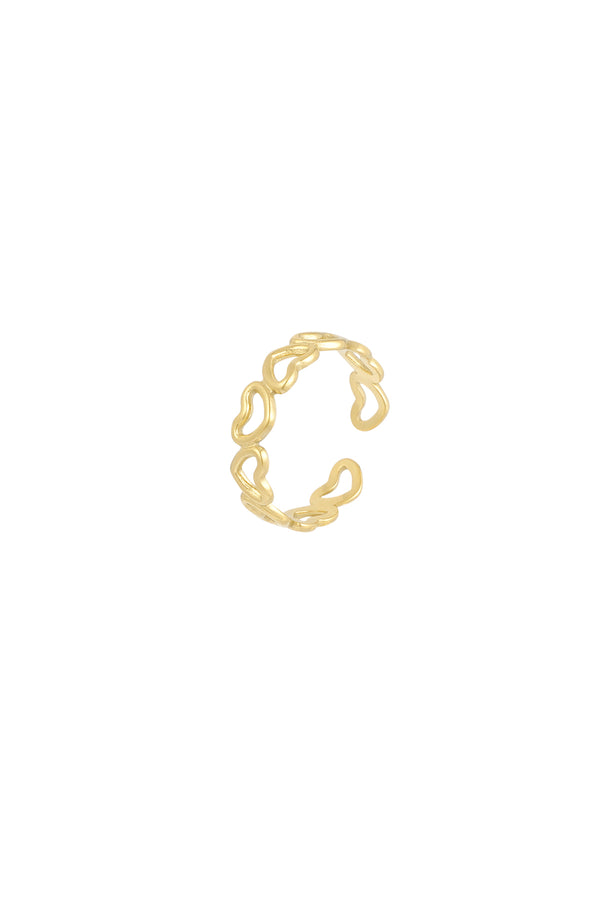 Love all over ring - Gold