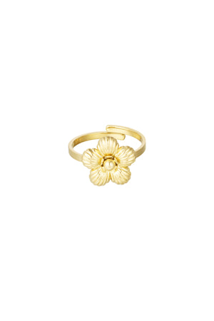 Daisy ring - Gold color