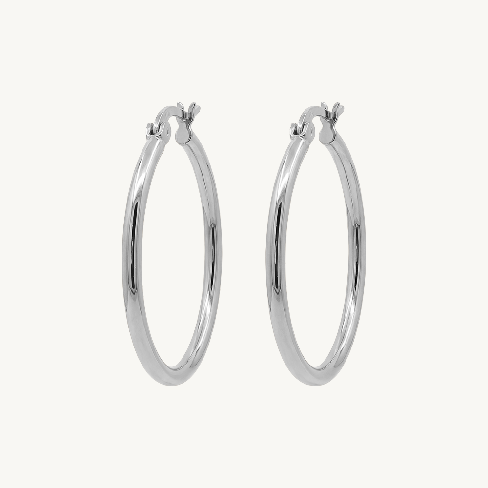 Classic hoops 25 mm