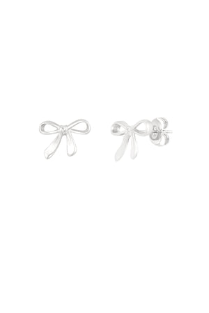 Earrings bows dream Silver