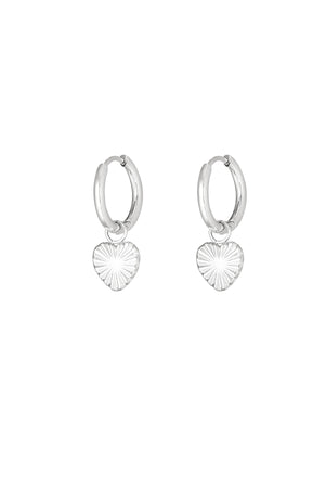 Pure love earrings Silver