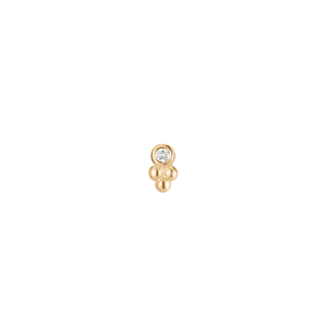 Dew Drops Duo - 14K Goud & Labgrown Diamant