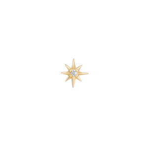 North Star - 14K Goud & Labgrown Diamant