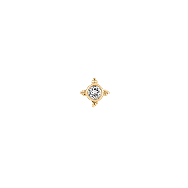 Twilight Star - 14K Goud & Labgrown Diamant