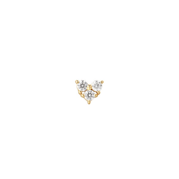 Sweetheart Sparkle - 14K Goud & Labgrown Diamant