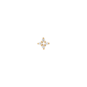 Delicate Cluster - 14K Goud & Labgrown Diamant