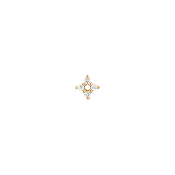 Delicate Cluster - 14K Goud & Labgrown Diamant