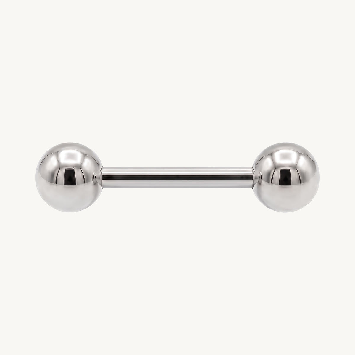 Sterile Barbell zilver 1.6
