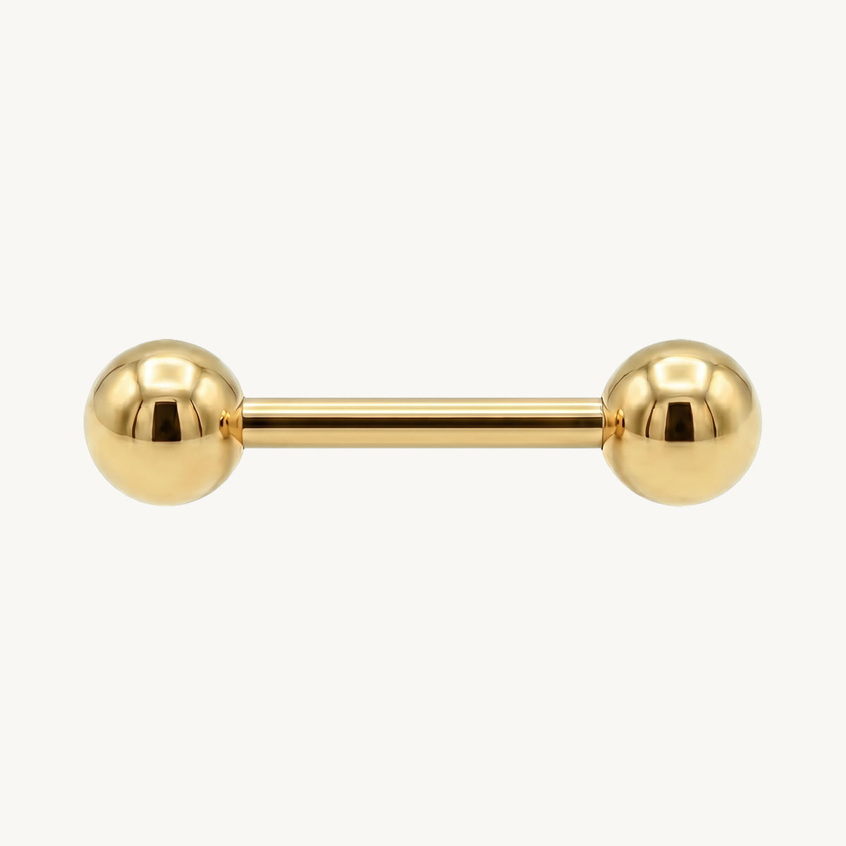 Sterile Barbell goud 1.6