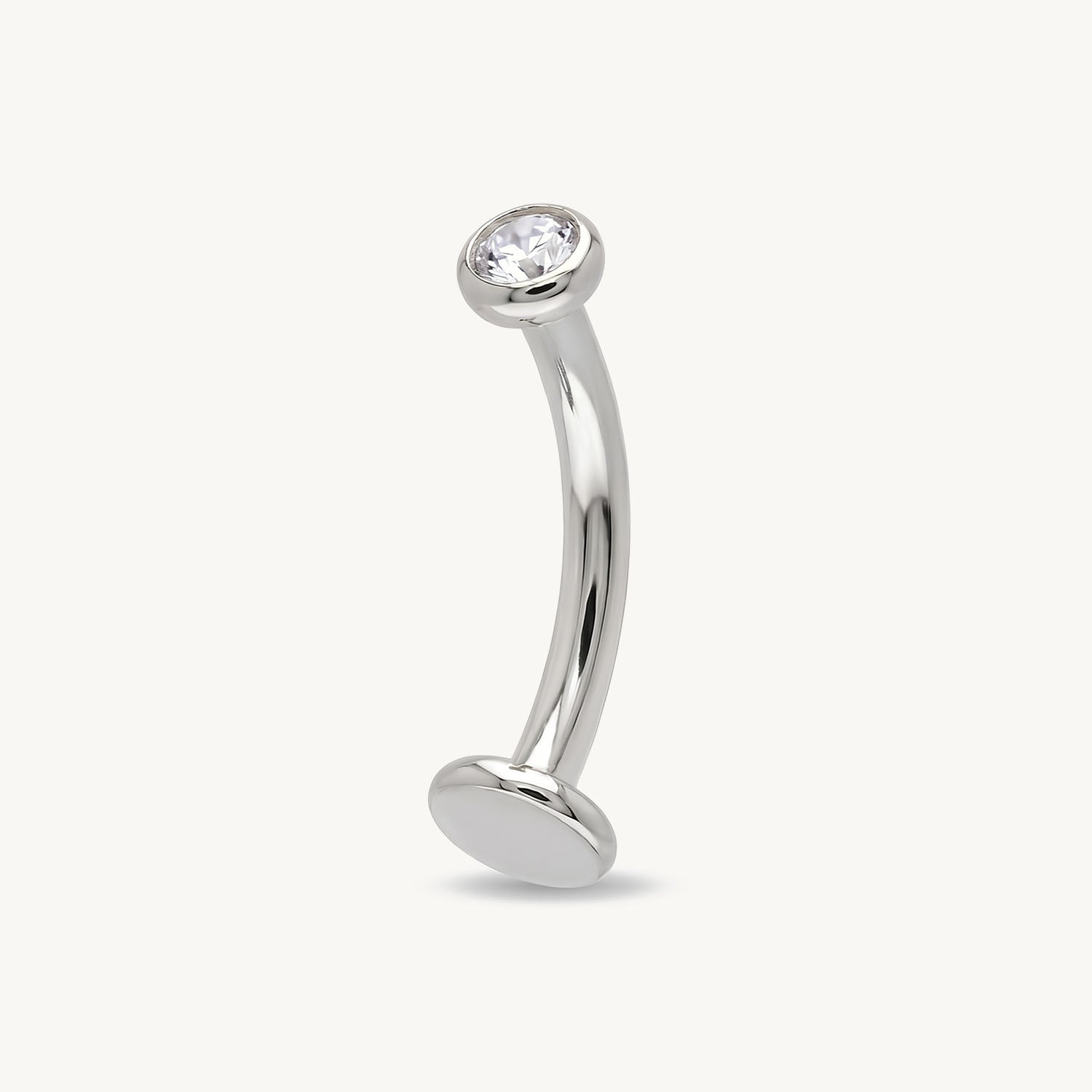 Floating navel sieraad