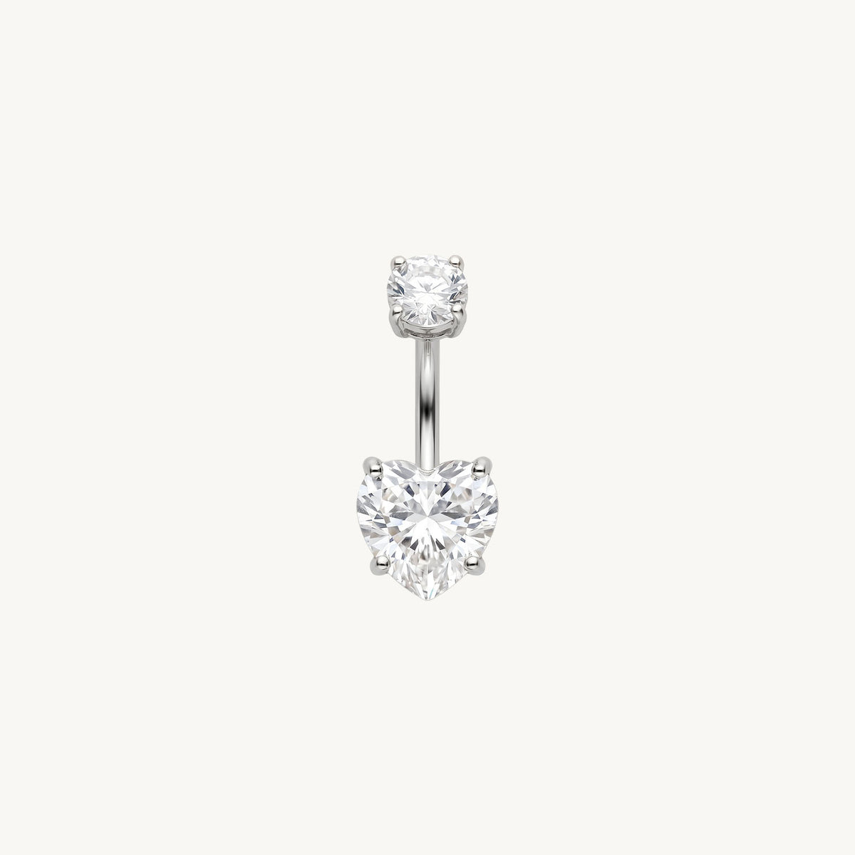 Double love navelpiercing