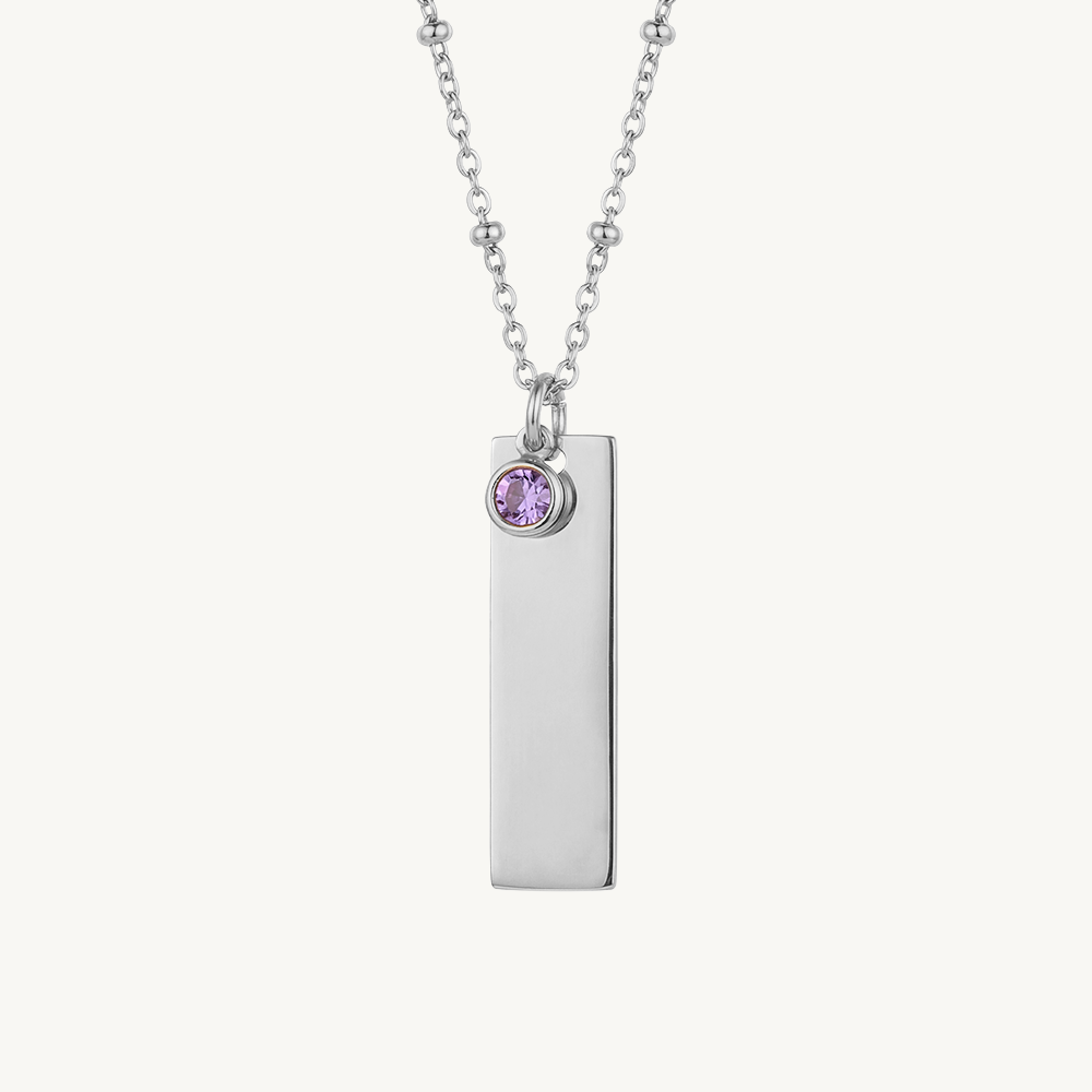 Linear Charm Necklace