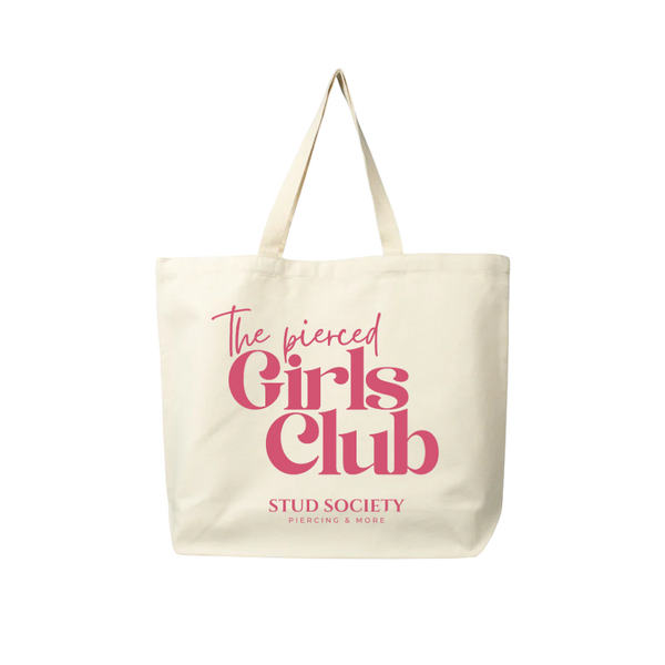 Canvas tas - The pierced Girls Club