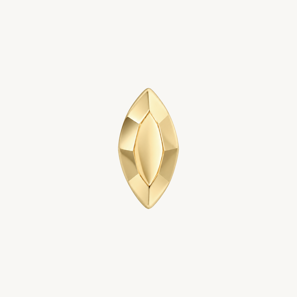 Marquise frame gold – FRONT