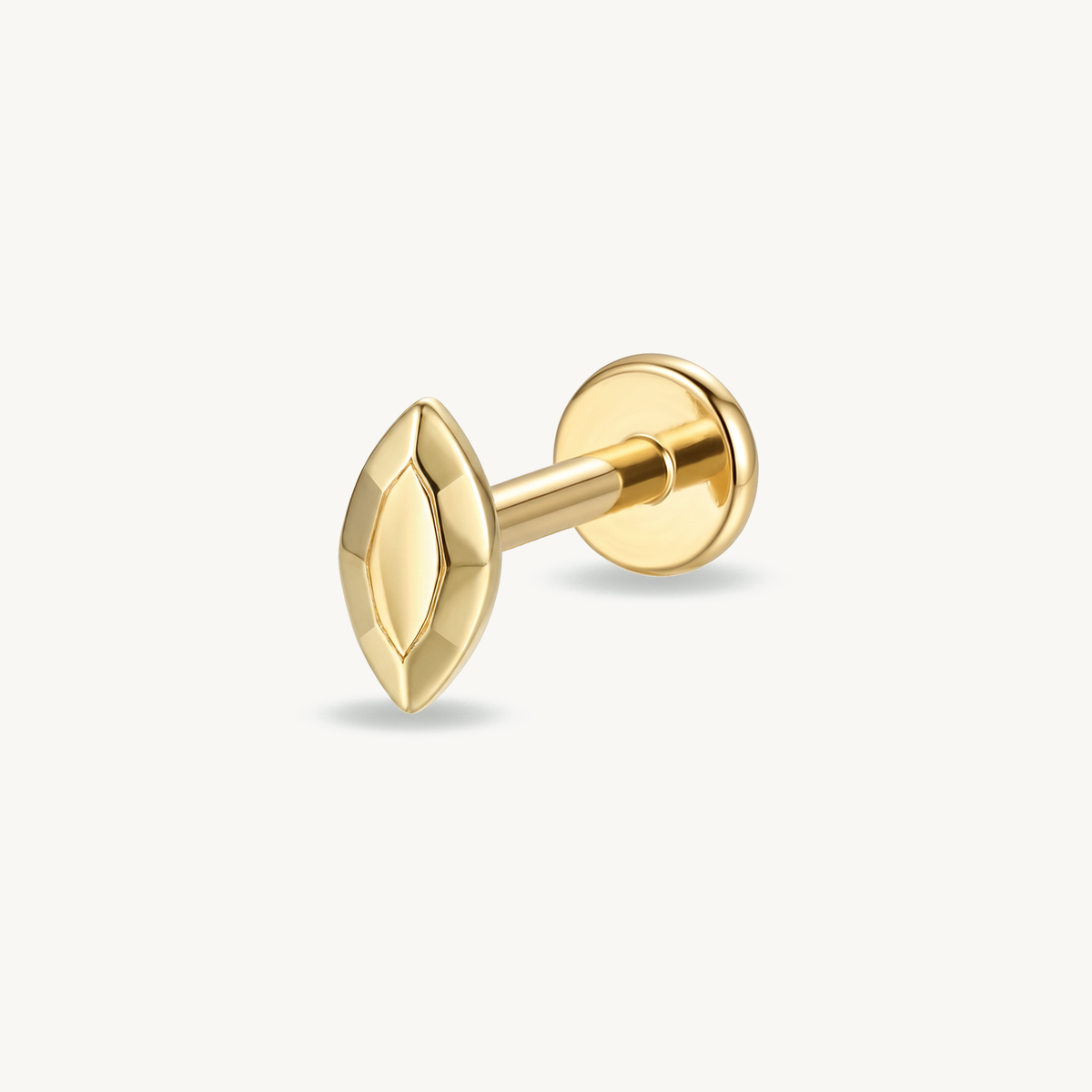 Marquise frame gold – SIDE