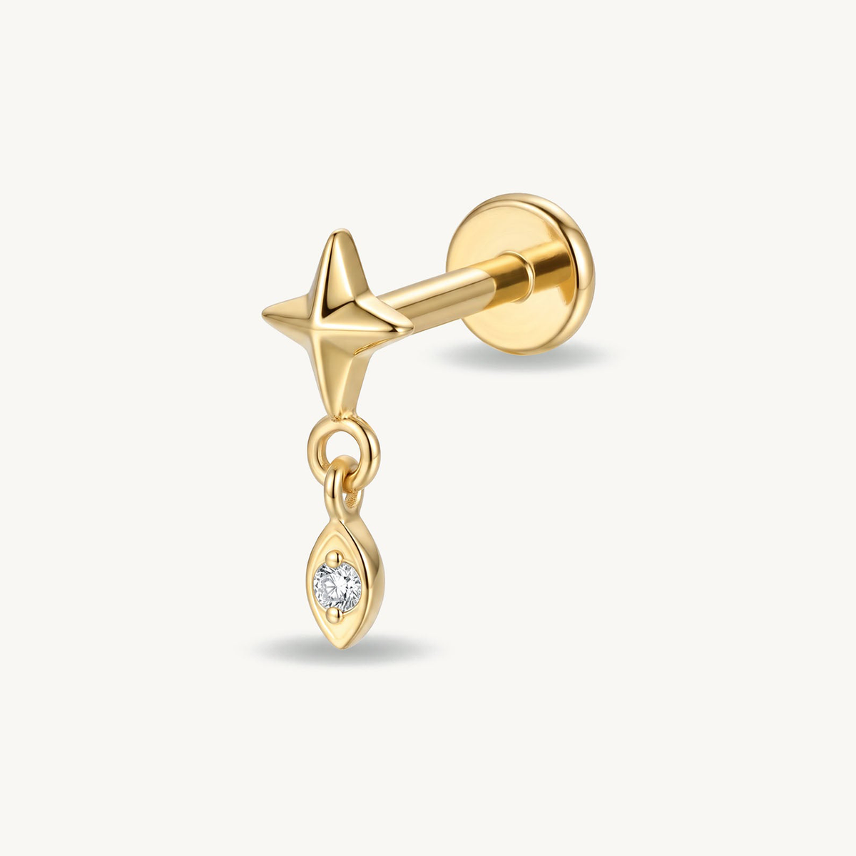 Celestial drop gold – SIDE