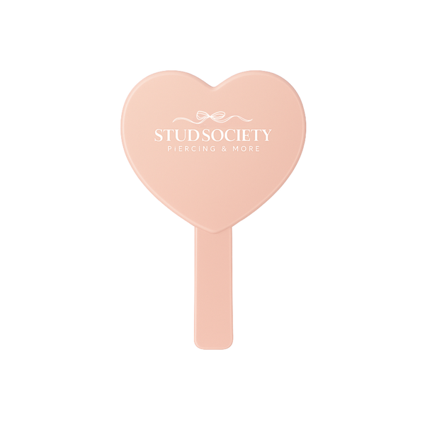 Stud Society heart mirror