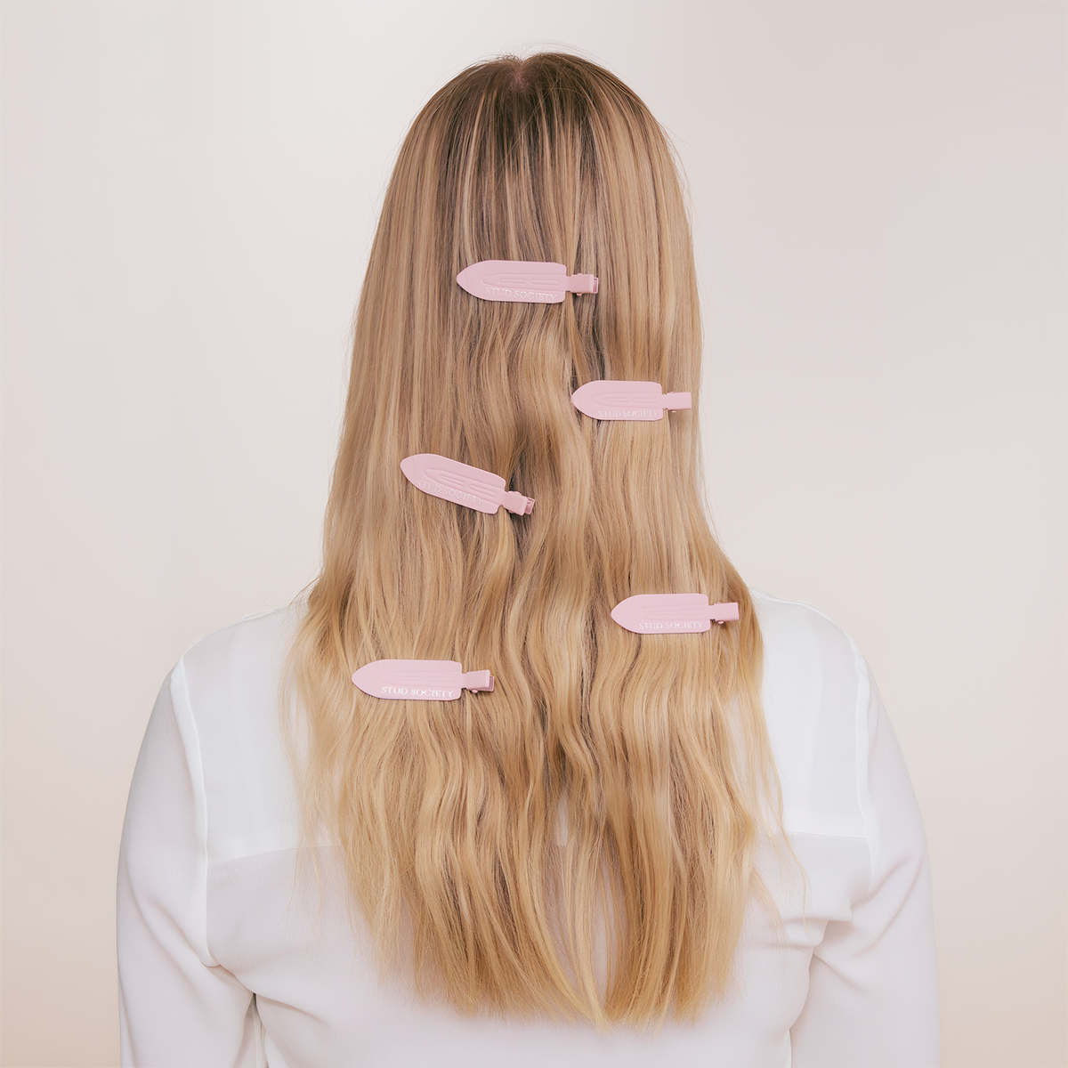 Stud Haarclips Set van 3