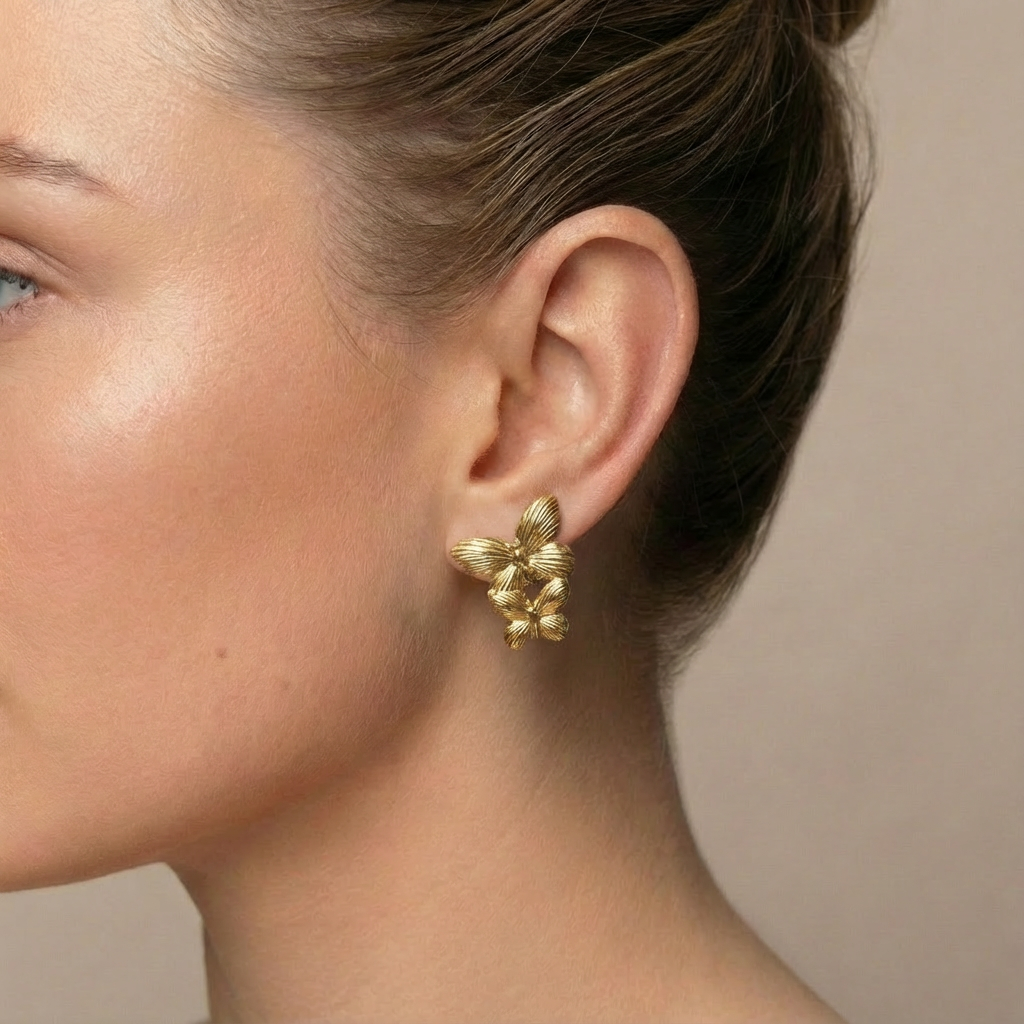 Butterfly earrings