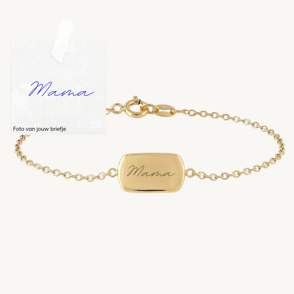 Minimal Drop bracelet - Goldplated