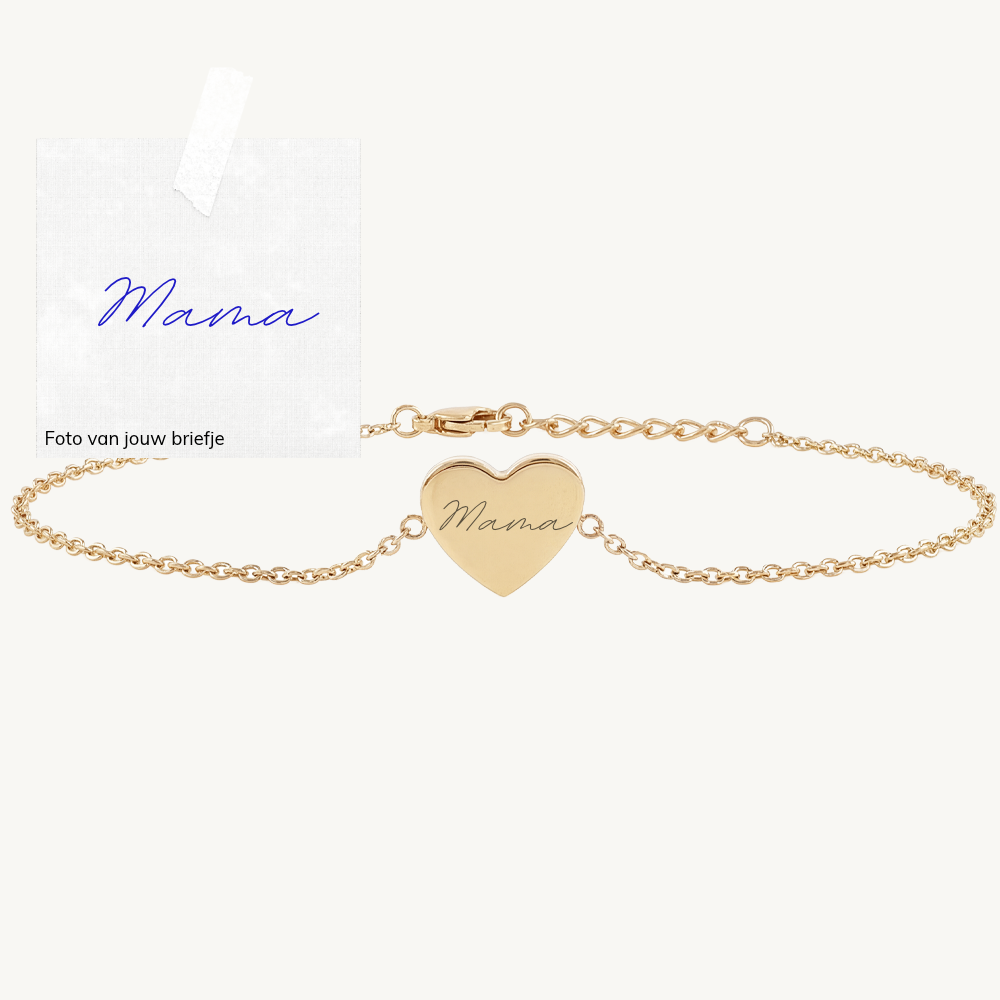 Amour Heart bracelet – Goldplated