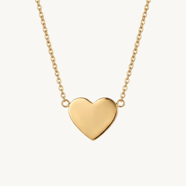 Amour Heart necklace – Goldplated